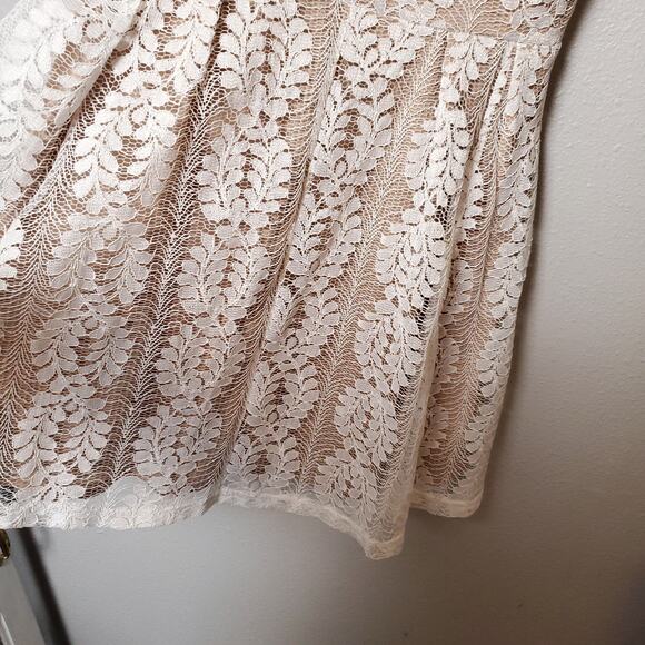 LULUS Lacey Bride Bridal All Of My Heart Balletcore Babydoll Mini Dress - Picture 7 of 10